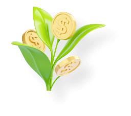 AVID investing plant growing coins illustration
